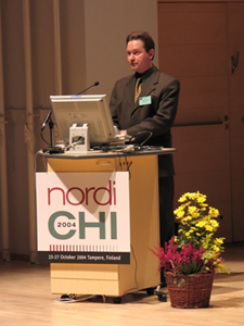 Roope Raisamo, General Chair of NordiCHI 2004